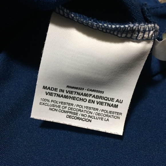 Nike Tour Performance Boeing Classic Polo Shirt Golf Women’s L Blue - Picture 7 of 8